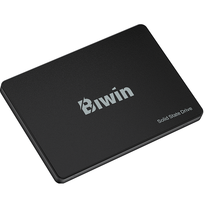 A large main feature product image of BIWIN M100 SATA III 2.5" SSD - 1TB