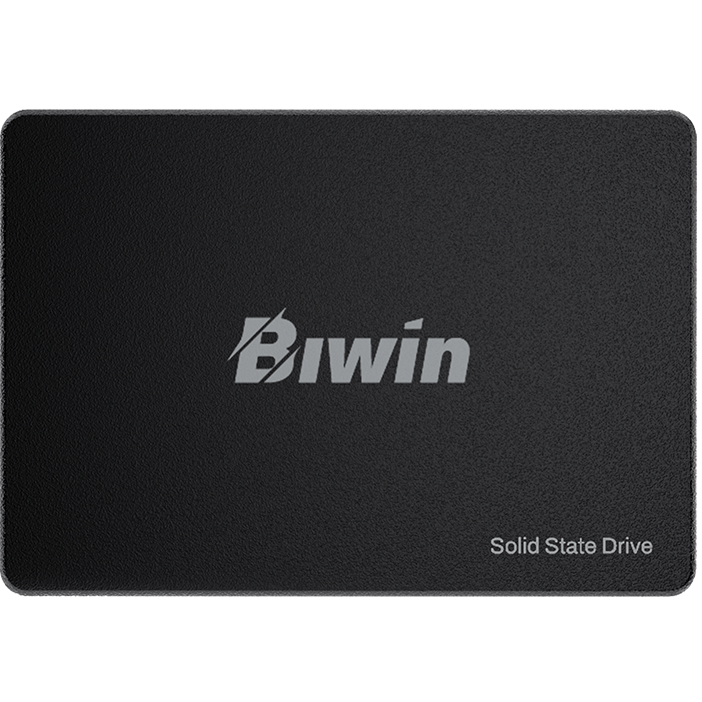 A large main feature product image of BIWIN M100 SATA III 2.5" SSD - 1TB