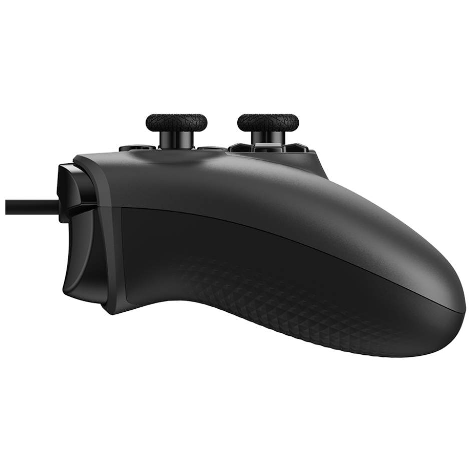 A large main feature product image of MSI Force GC200 Wired Controller - Black