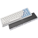 A small tile product image of YUNZII AL65 QMK/VIA Tri-Mode Hot-Swap Hollow Pattern Aluminium Mechanical Keyboard - Silver (Milk V2 Switch)