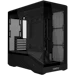 A product image of #PCR Lian Li Vector V100 Mini Glass Micro Tower Case (Black)