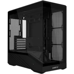 A small tile product image of Lian Li Vector V100 Mini Glass Micro Tower Case (Black)
