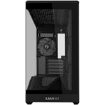 A small tile product image of Lian Li Vector V100R Mini RGB Glass Micro Tower Case (Black)