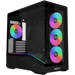 A product image of Lian Li Vector V100R Mini RGB Glass Micro Tower Case (Black)