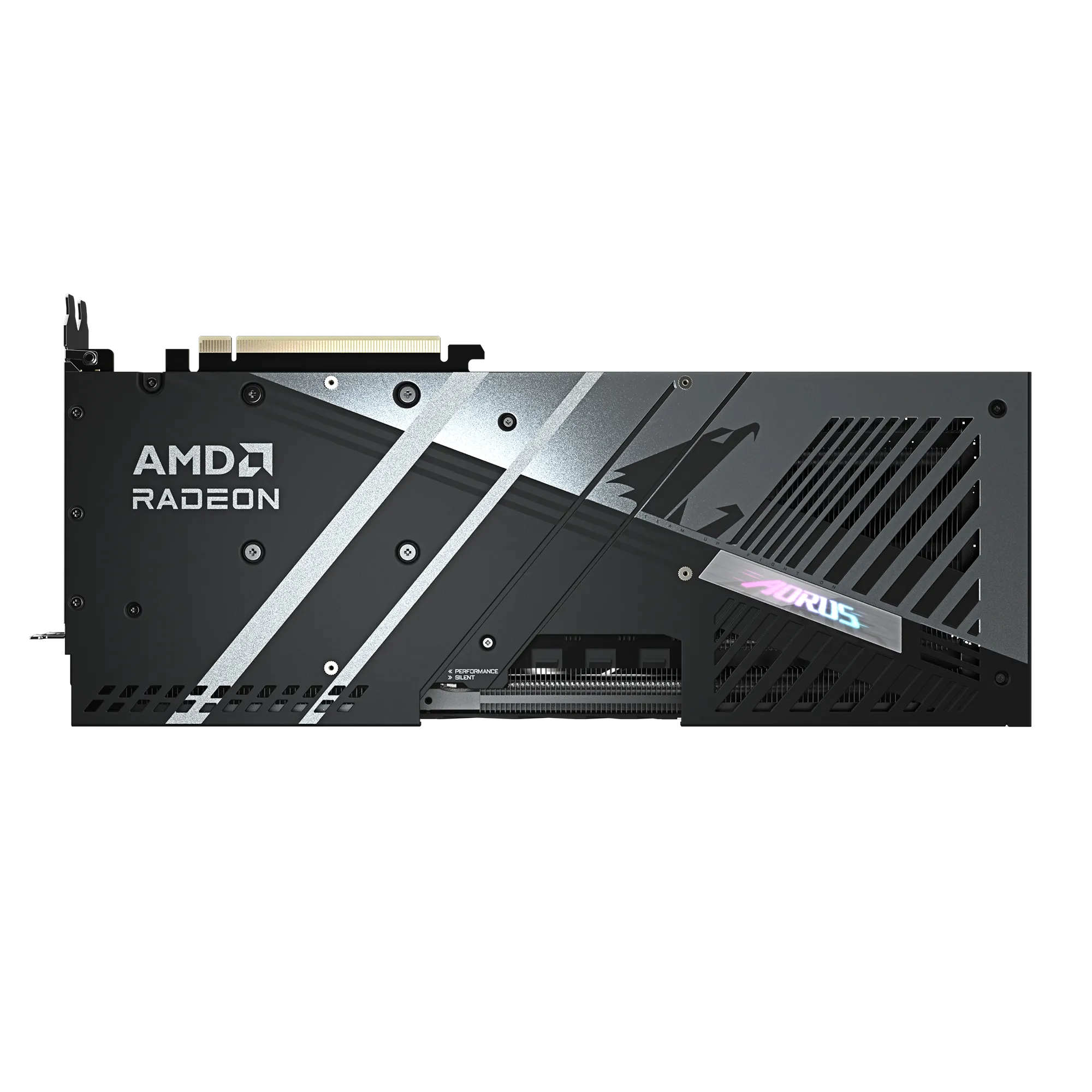 A large main feature product image of EX-DEMO Gigabyte AORUS Radeon RX 9070 XT ELITE 16GB GDDR6