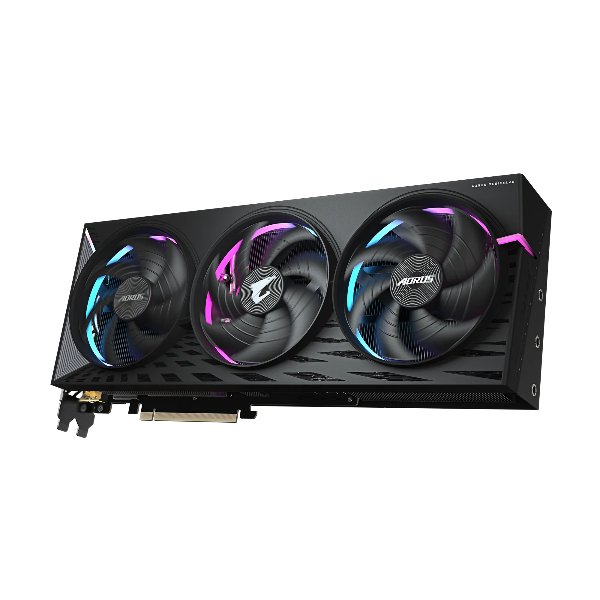 A large main feature product image of EX-DEMO Gigabyte AORUS Radeon RX 9070 XT ELITE 16GB GDDR6
