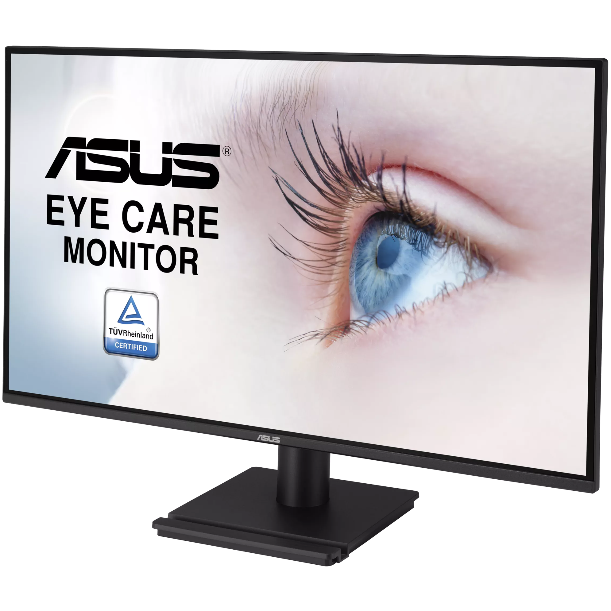 A large main feature product image of ASUS Eye Care VA27AQ - 27" 1440p 75Hz IPS Monitor