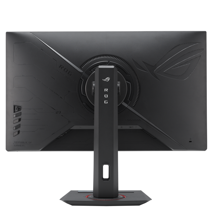 A large main feature product image of EX-DEMO ASUS ROG Strix XG27ACS - 27" 1440p 180Hz Fast IPS Gaming Monitor