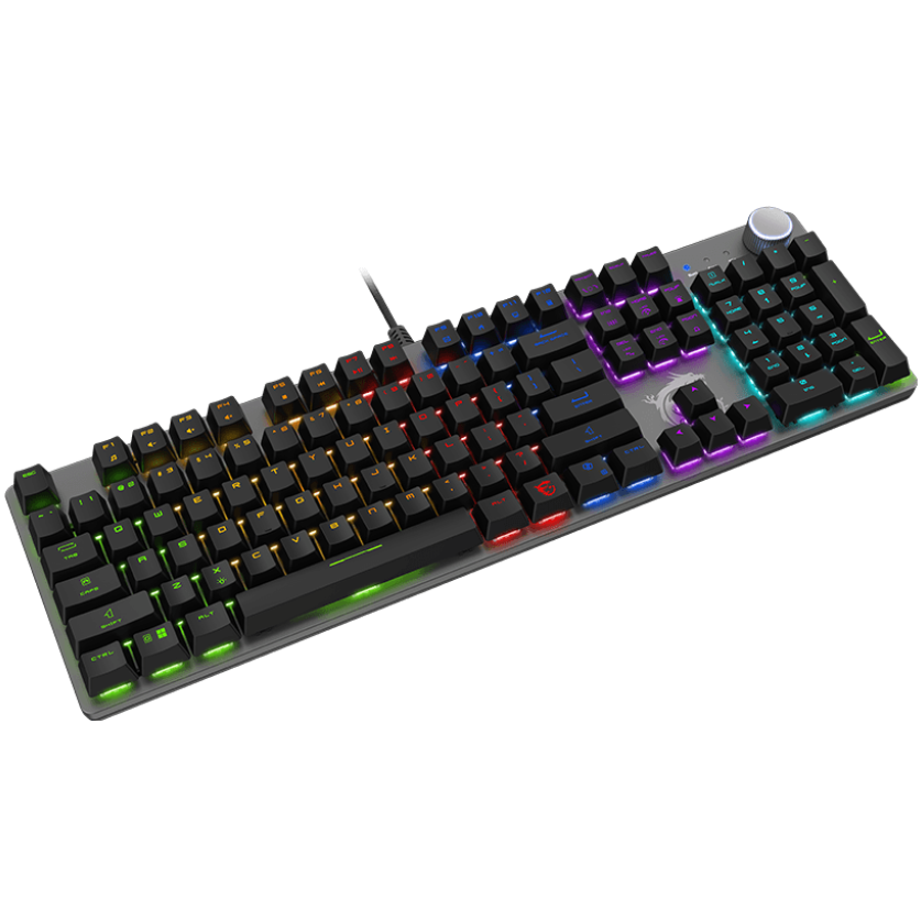 A large main feature product image of MSI Forge GK320 Mechanical Keyboard - Red Switch