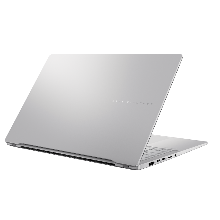 A large main feature product image of EX-DEMO ASUS Vivobook S 15 (S5507) - 15.6" 120Hz 3K OLED, Snapdragon X Elite, 32GB/1TB - Win 11 Copilot+ AI Notebook