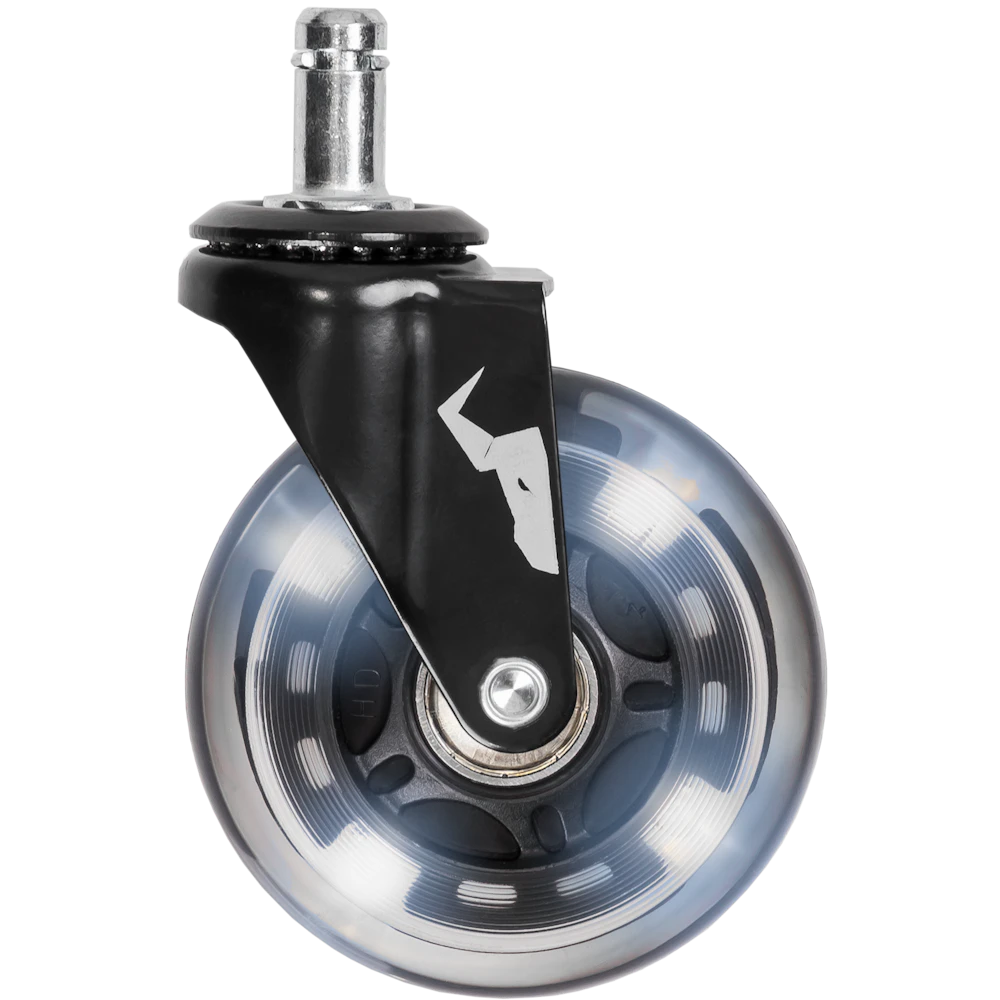 A large main feature product image of BattleBull Glides Rubber Wheels Kit White LED