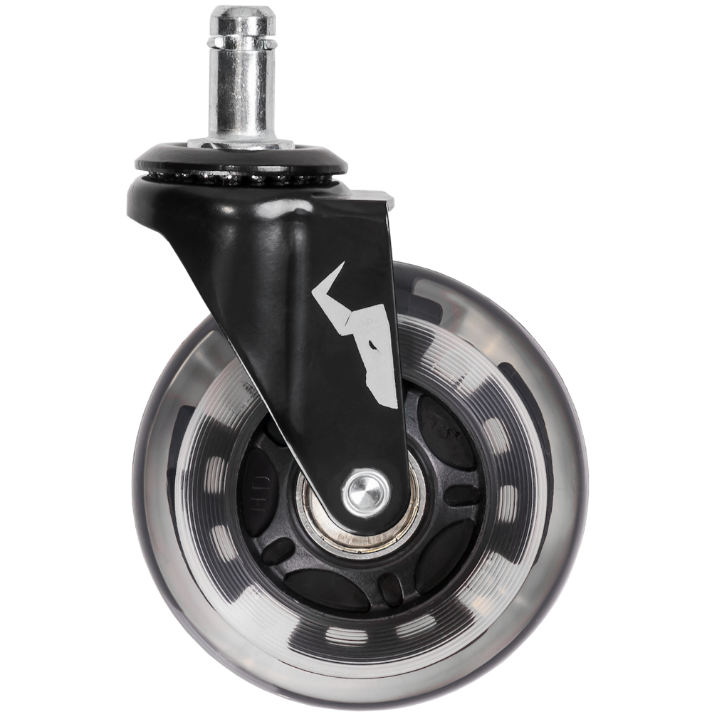 A large main feature product image of BattleBull Glides Rubber Wheels Kit White LED