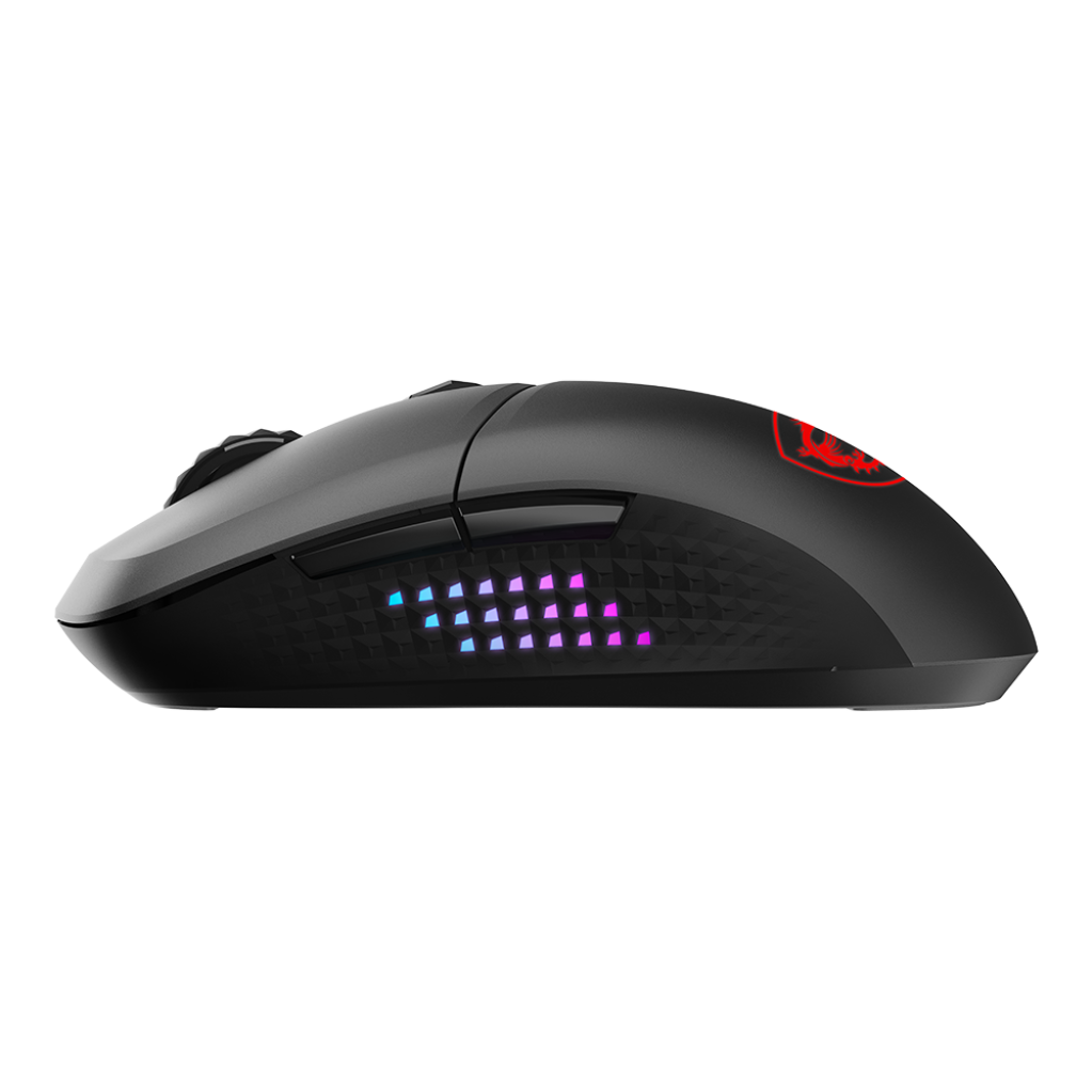 A large main feature product image of EX-DEMO MSI Versa 300 Elite Wireless Gaming Mouse