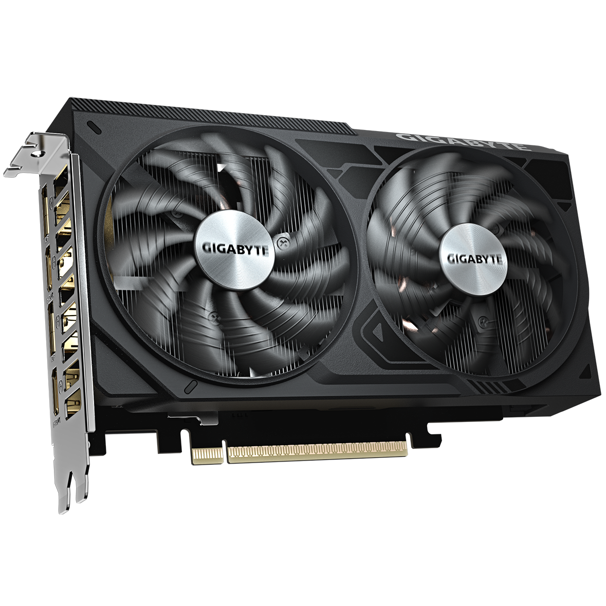 A large main feature product image of Gigabyte GeForce RTX 5050 Windforce OC V2 8GB GDDR6