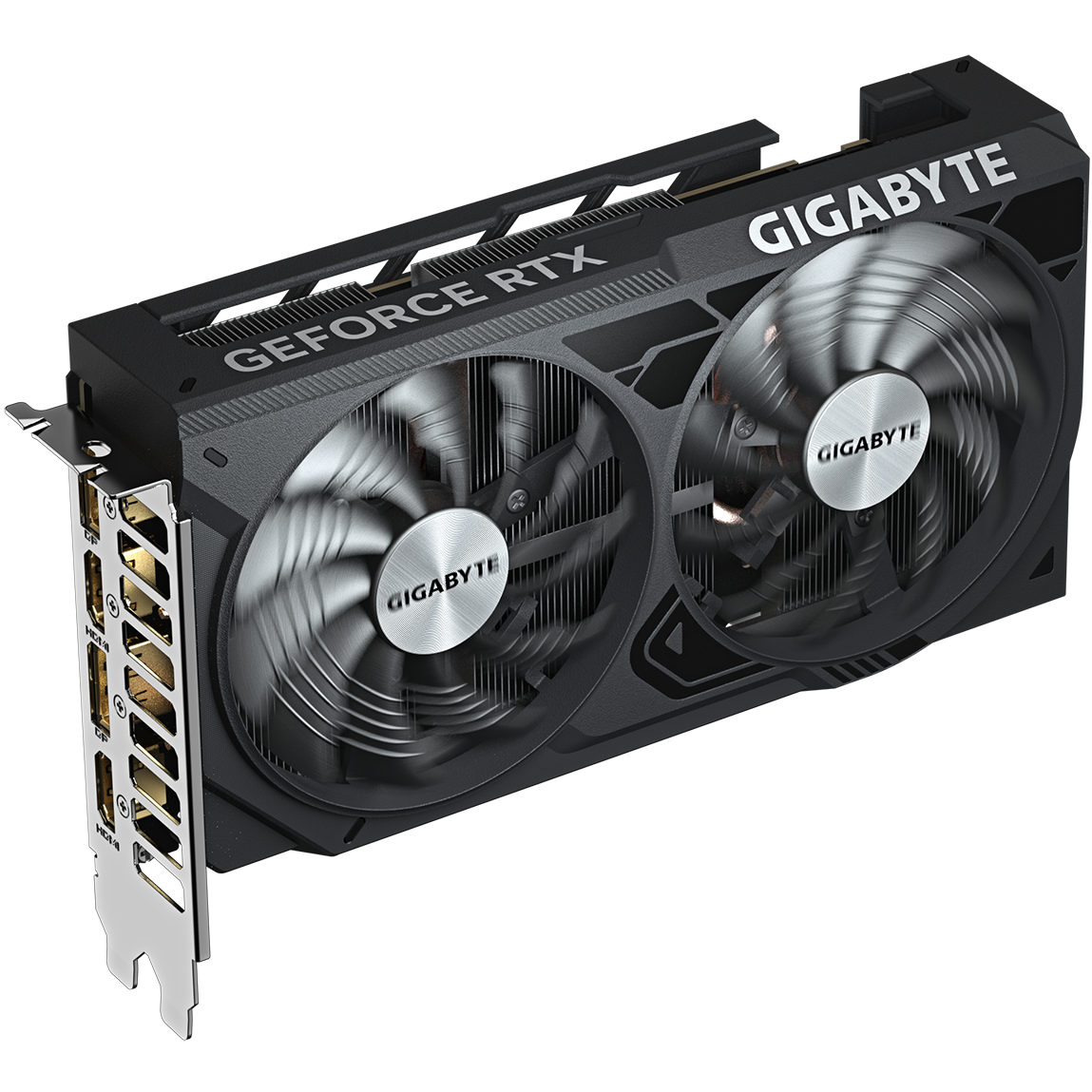 A large main feature product image of Gigabyte GeForce RTX 5050 Windforce OC V2 8GB GDDR6