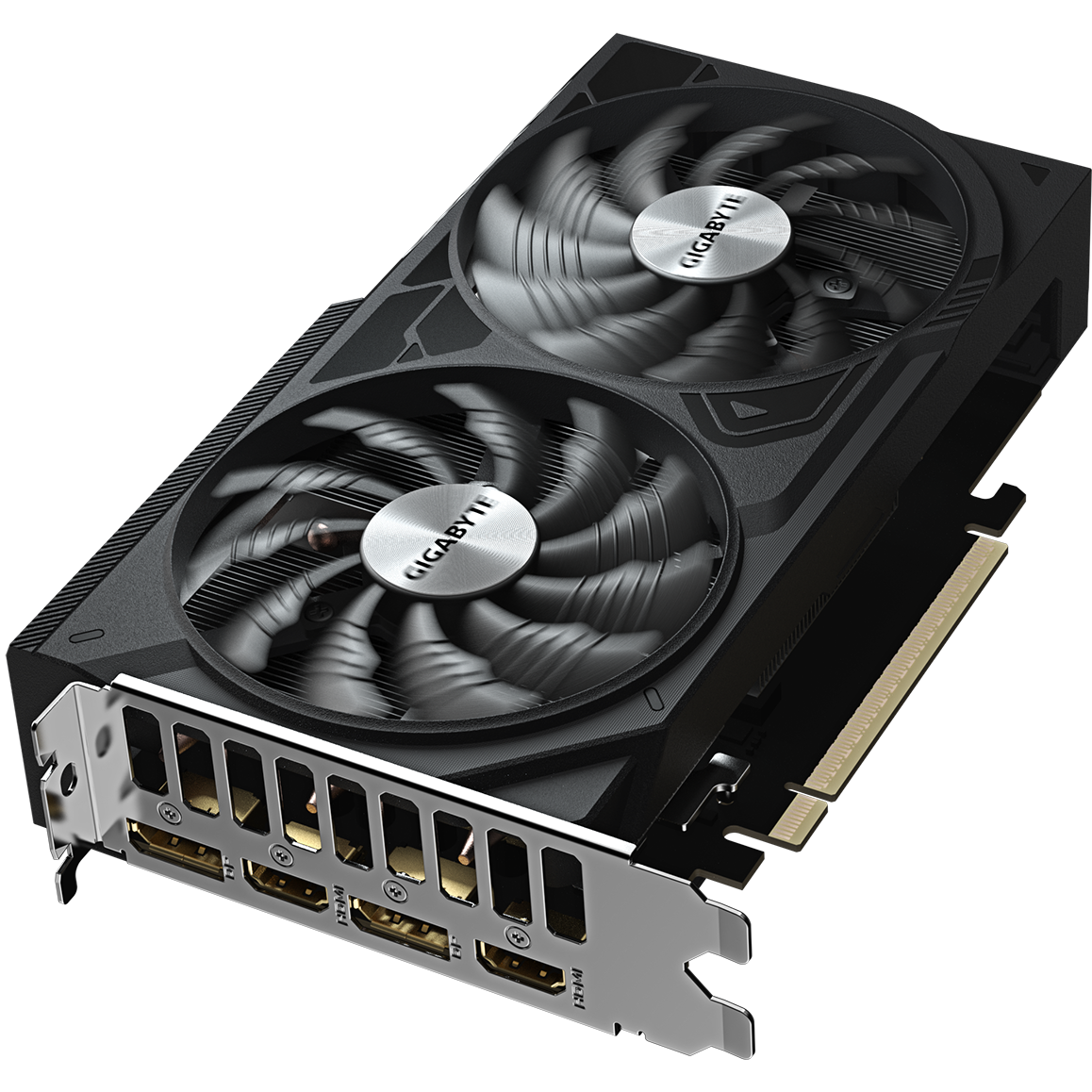 A large main feature product image of Gigabyte GeForce RTX 5050 Windforce OC V2 8GB GDDR6