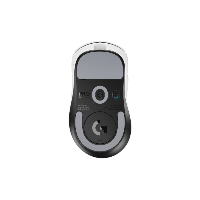 A large main feature product image of EX-DEMO Logitech G PRO X SUPERLIGHT 2 DEX - 60g Lightweight Wireless Gaming Mouse (White)