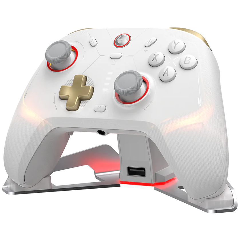 A large main feature product image of GameSir Cyclone 2 Multi-Platform Controller Bundle Edition - White