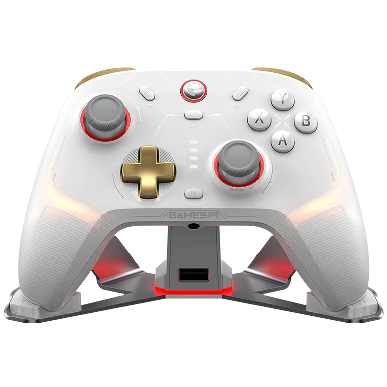 A large main feature product image of GameSir Cyclone 2 Multi-Platform Controller Bundle Edition - White