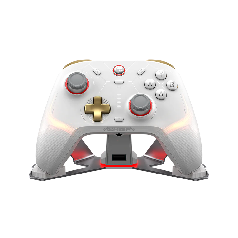 A large main feature product image of GameSir Cyclone 2 Multi-Platform Controller Bundle Edition - White