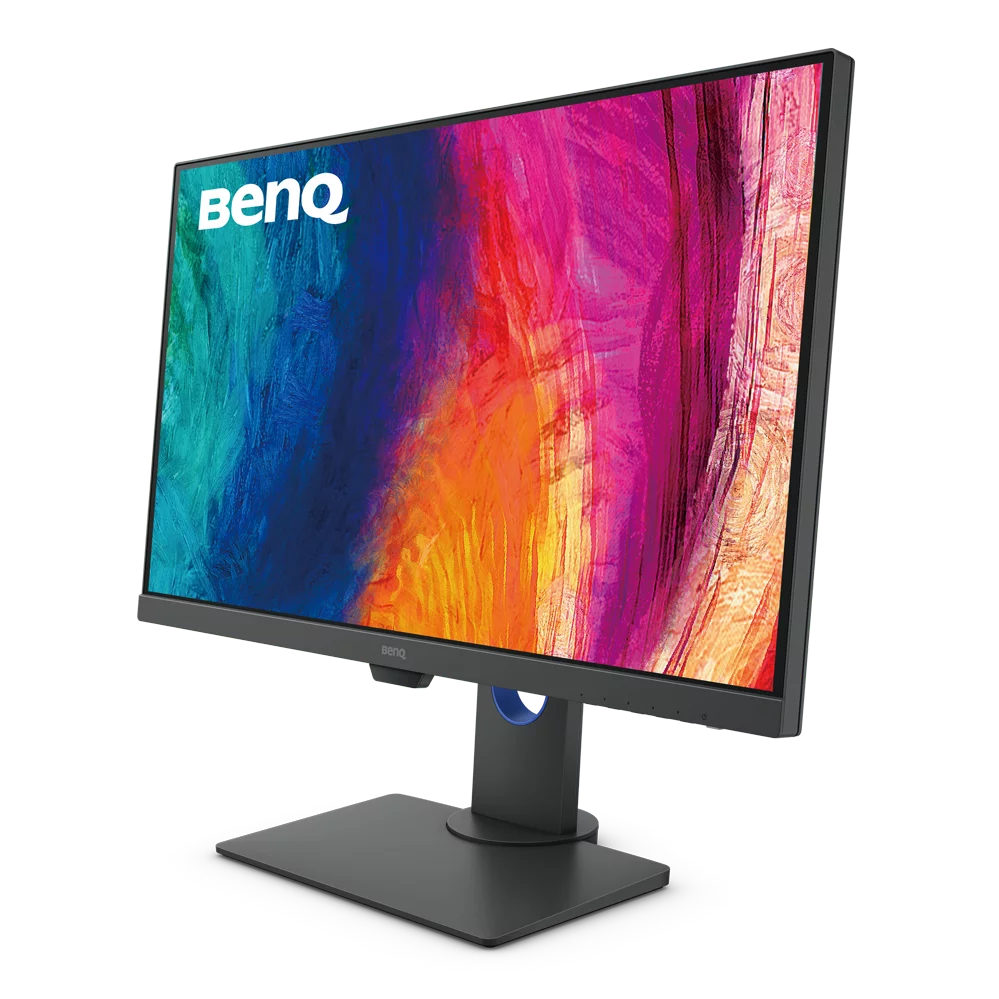 A large main feature product image of EX-DEMO BenQ DesignVue PD2705Q - 27" 1440p 60Hz IPS Professional Monitor
