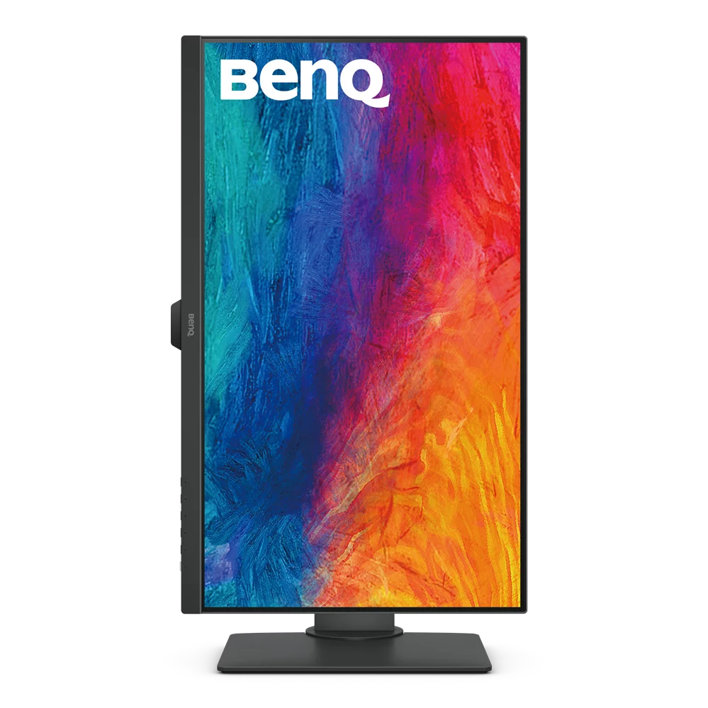 A large main feature product image of EX-DEMO BenQ DesignVue PD2705Q - 27" 1440p 60Hz IPS Professional Monitor