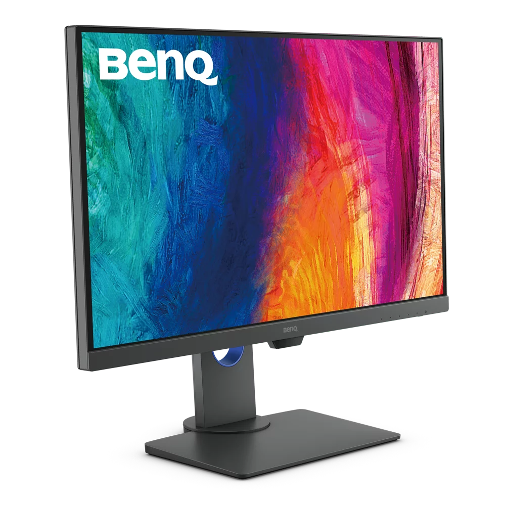 A large main feature product image of EX-DEMO BenQ DesignVue PD2705Q - 27" 1440p 60Hz IPS Professional Monitor