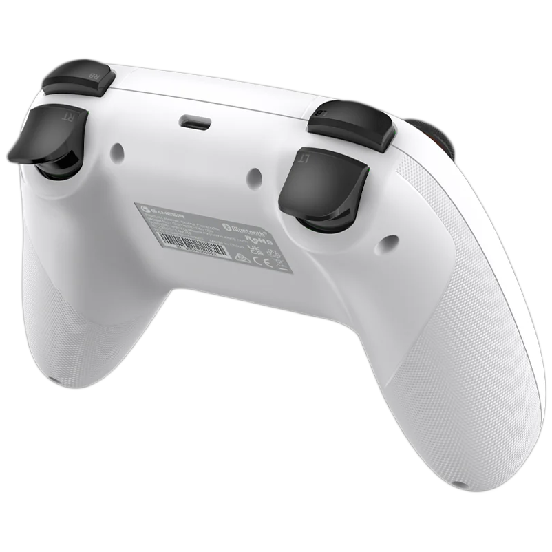 A large main feature product image of GameSir Nova Lite Multi-Platform Wireless Gaming Controller - Stellar White