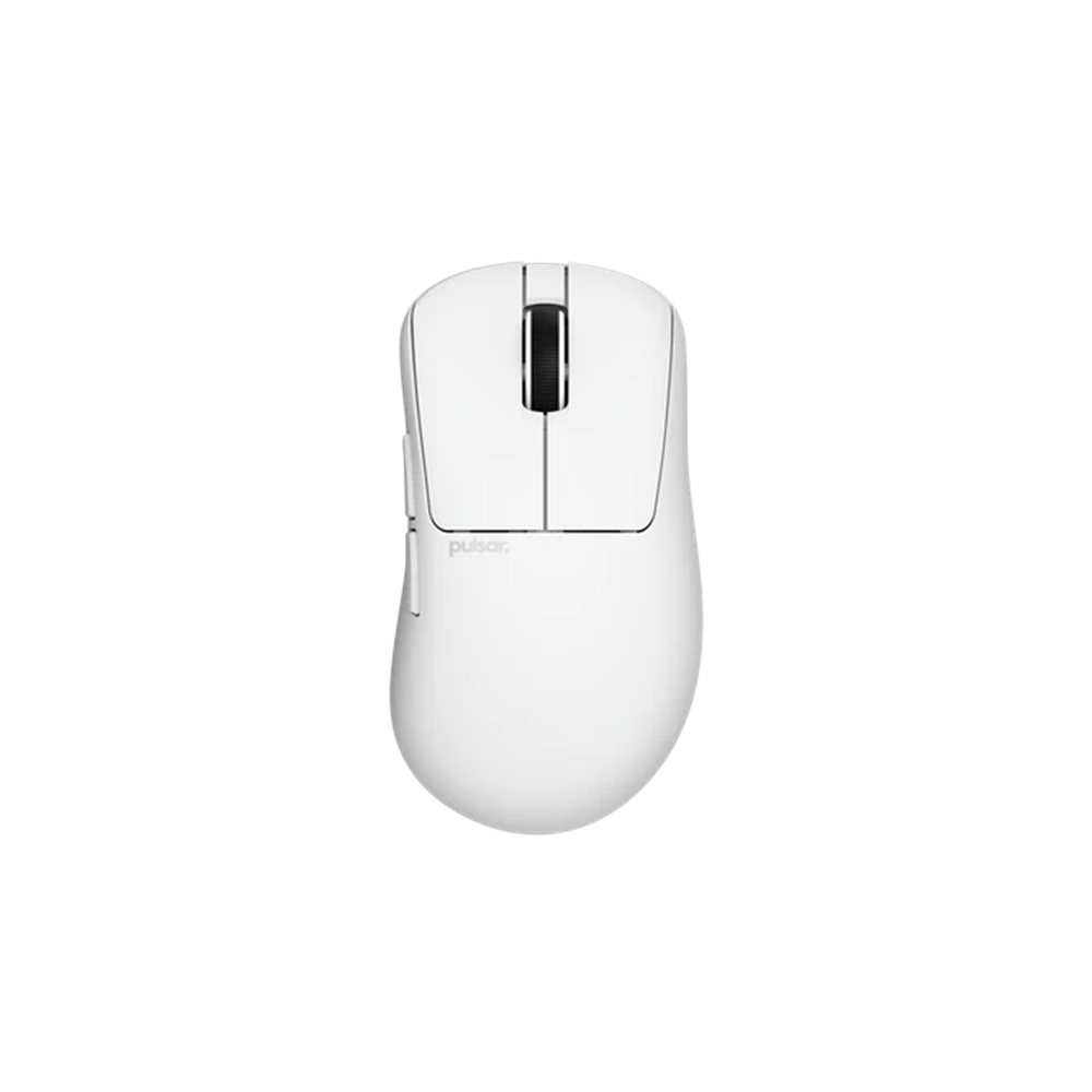 A large main feature product image of Pulsar Xlite CrazyLight - 44g Medium Wireless Gaming Mouse (Uyuni White)