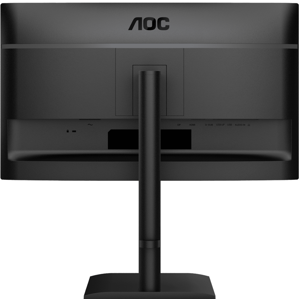 A large main feature product image of AOC 24E4UJ - 24" 1080p 120Hz IPS Monitor