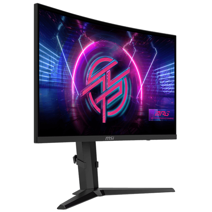 A large main feature product image of MSI MPG 275CQRXF - 27" Curved 1440p 240Hz 0.5ms Fast VA Gaming Monitor