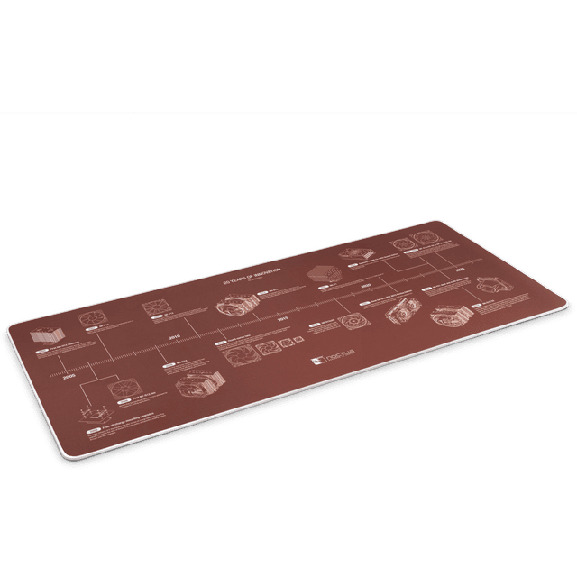 A large main feature product image of Noctua NP-DM3 20 Year Anniversary Desk Mat