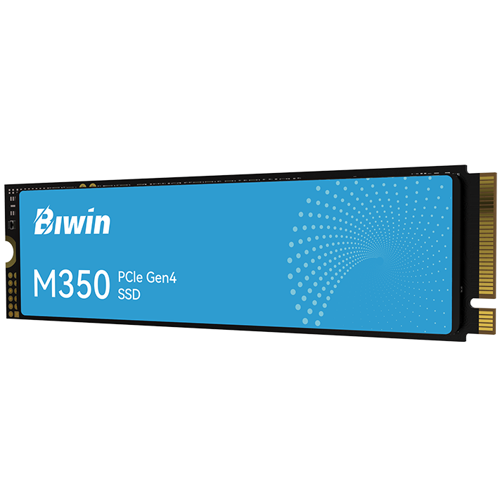 A large main feature product image of BIWIN M350 PCIe Gen4 NVMe M.2 SSD - 1TB