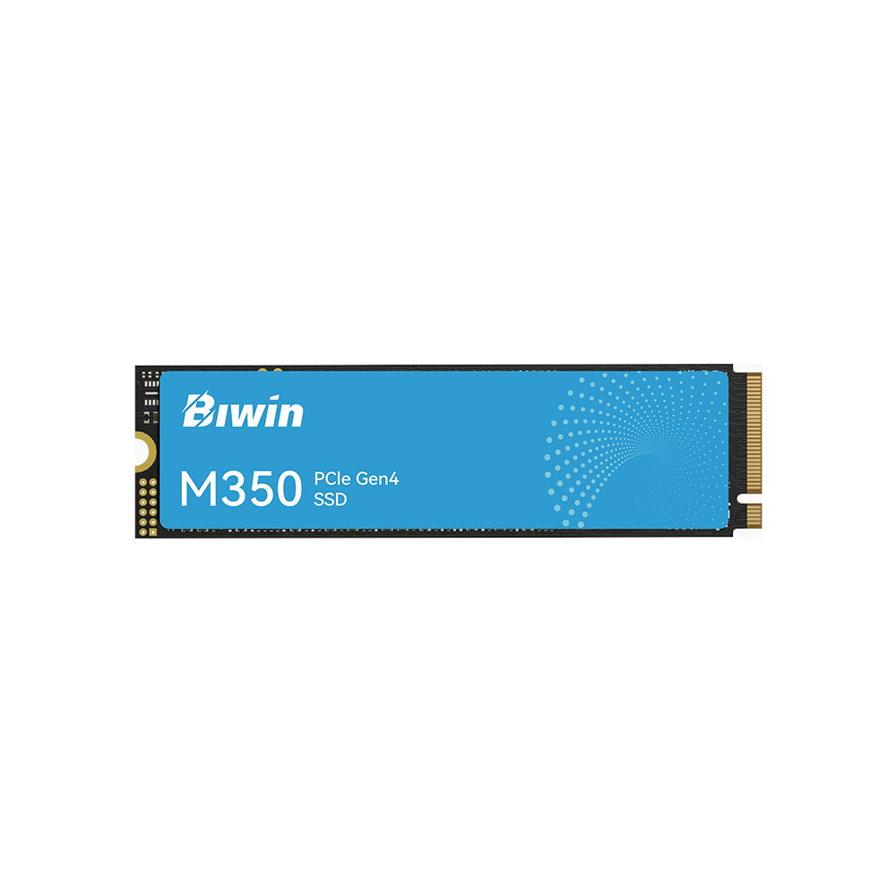 A large main feature product image of BIWIN M350 PCIe Gen4 NVMe M.2 SSD - 2TB