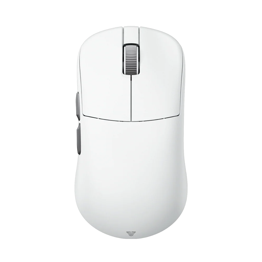 A large main feature product image of EX-DEMO Fantech HELIOS II PRO S XD3V3 8K 55g Lightweight Gaming Mouse - White