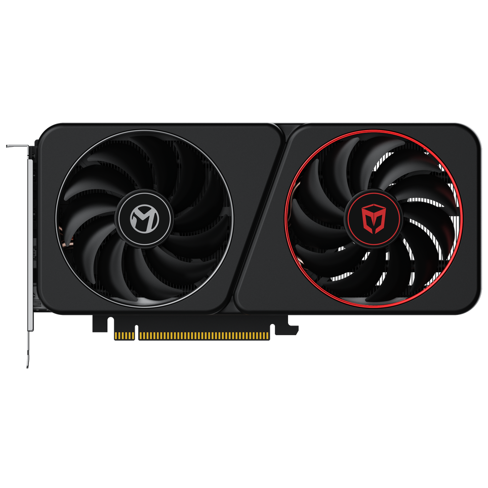 A large main feature product image of MAXSUN Intel Arc Battlemage B580 Milestone 12GB GDDR6