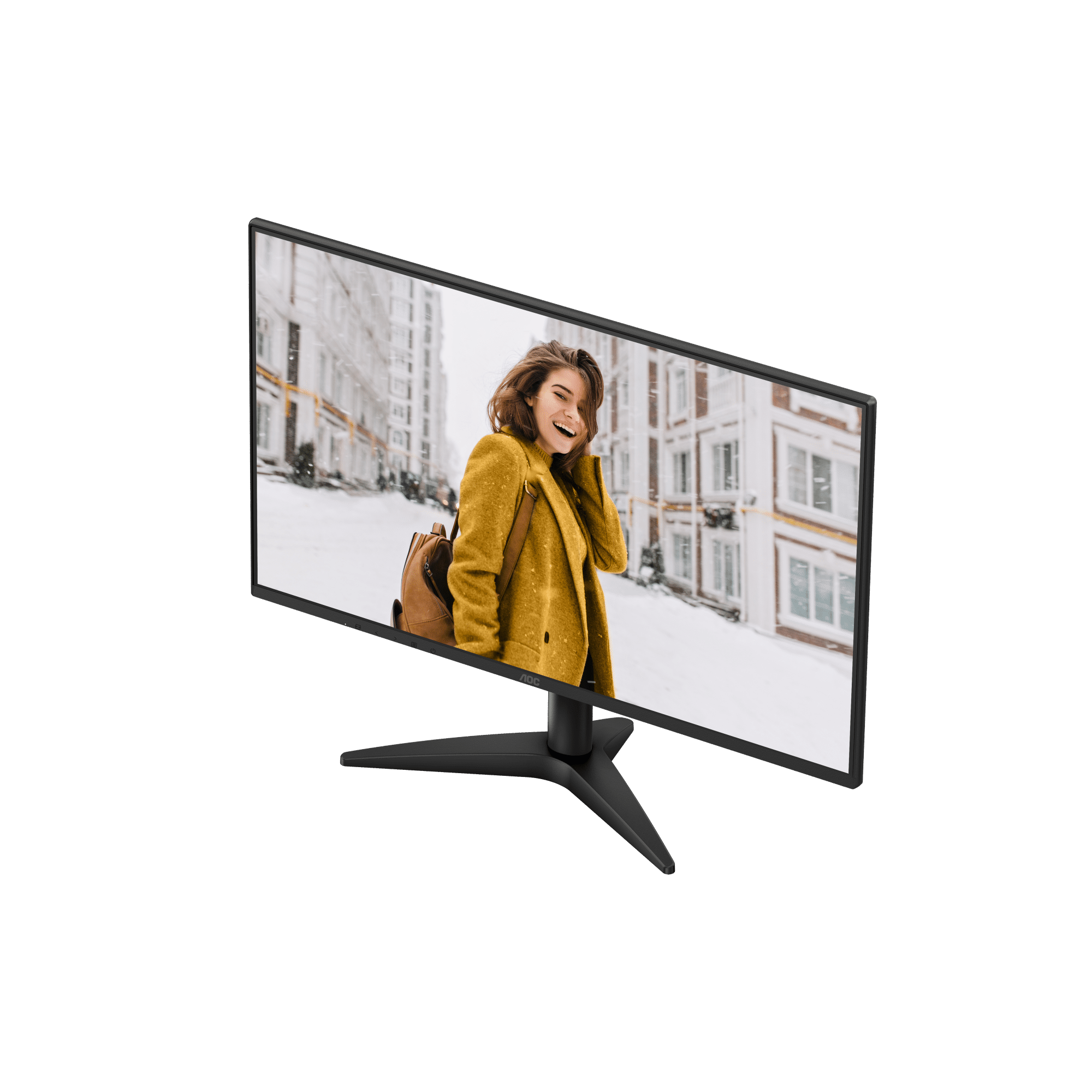A large main feature product image of EX-DEMO AOC 27B36H3 - 27" 1080p 120Hz IPS Monitor