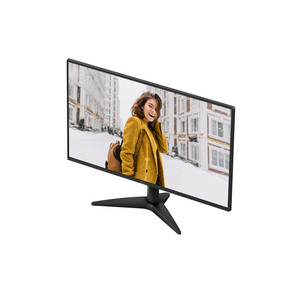 A large main feature product image of EX-DEMO AOC 27B36H3 - 27" 1080p 120Hz IPS Monitor
