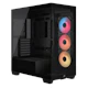 A small tile product image of EX-DEMO Corsair 3500X RS-R ARGB Mid Tower Case (Black)
