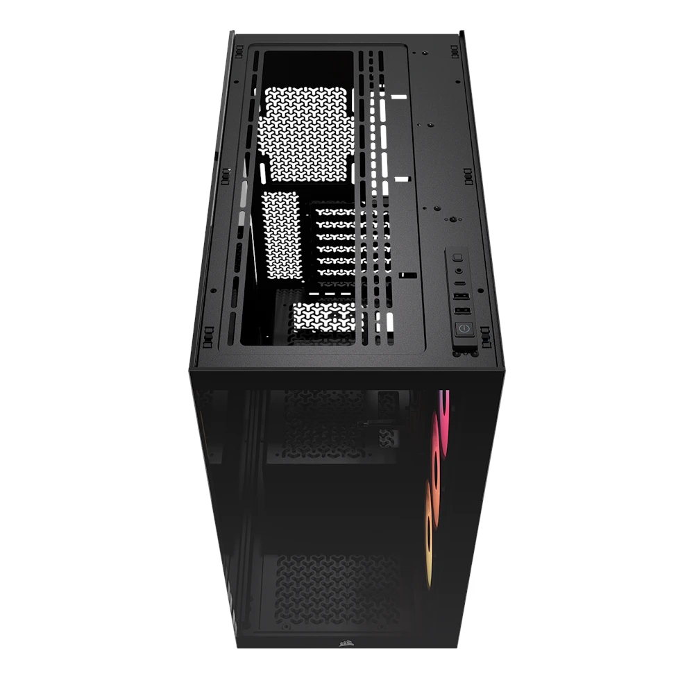 A large main feature product image of EX-DEMO Corsair 3500X RS-R ARGB Mid Tower Case (Black)