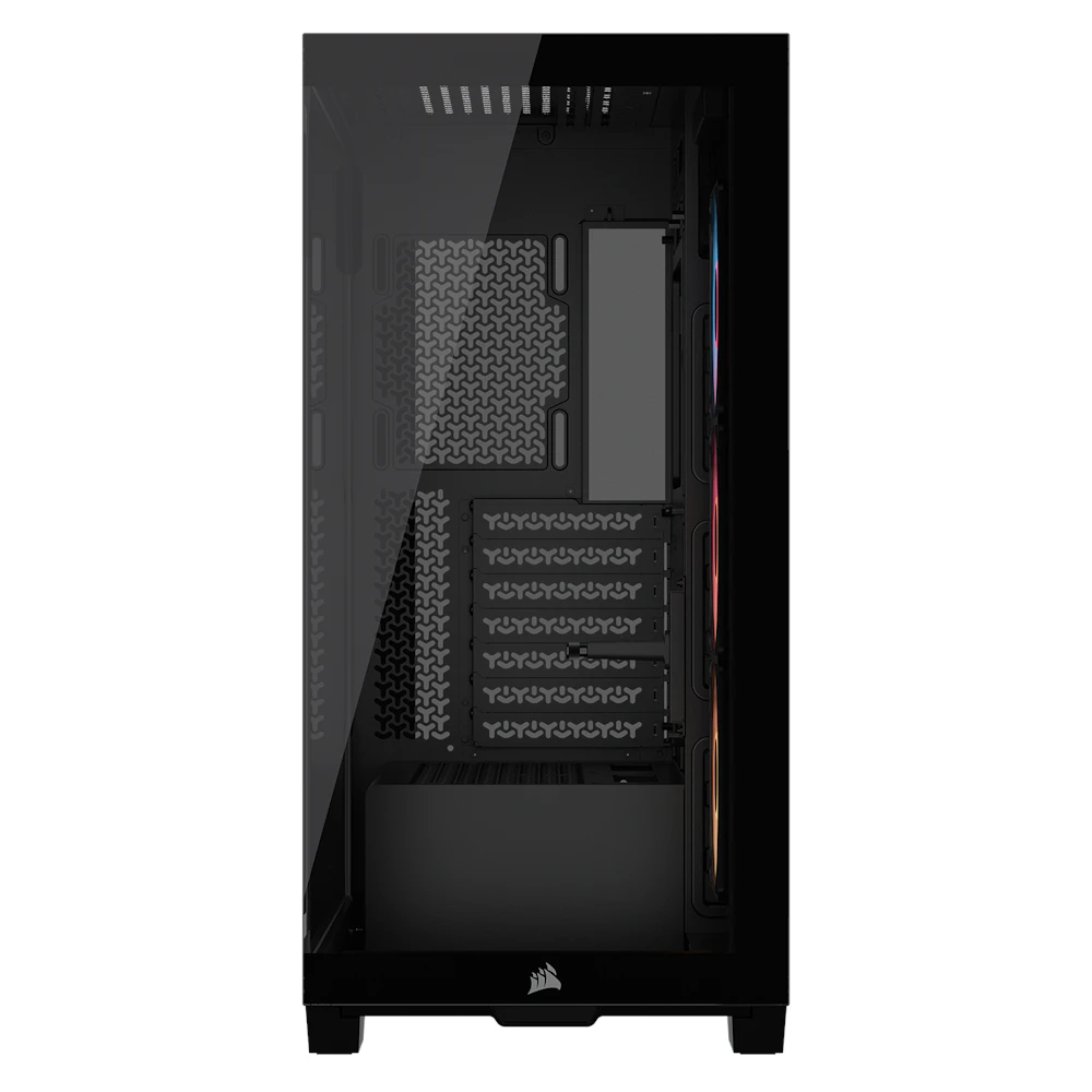 A large main feature product image of EX-DEMO Corsair 3500X RS-R ARGB Mid Tower Case (Black)