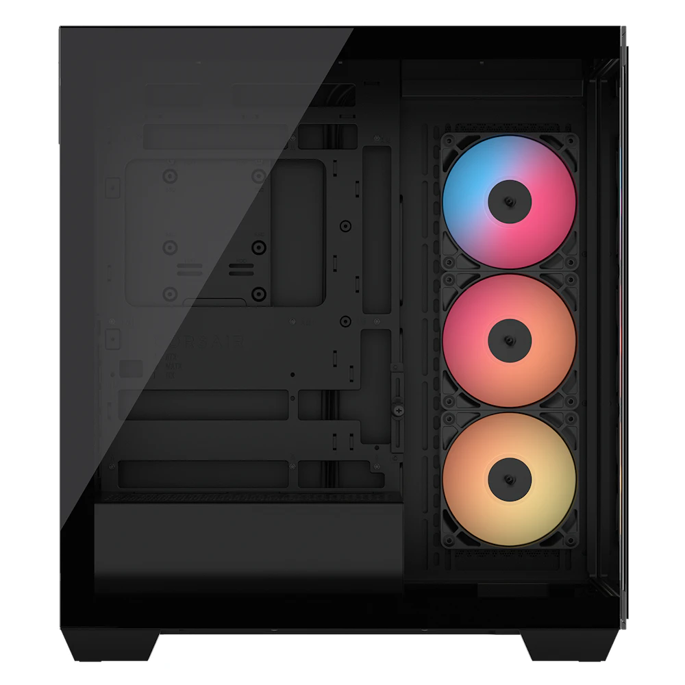 A large main feature product image of EX-DEMO Corsair 3500X RS-R ARGB Mid Tower Case (Black)