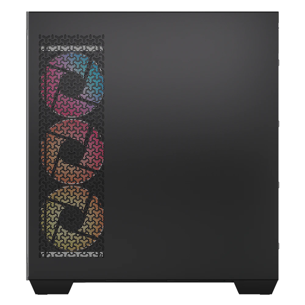 A large main feature product image of EX-DEMO Corsair 3500X RS-R ARGB Mid Tower Case (Black)