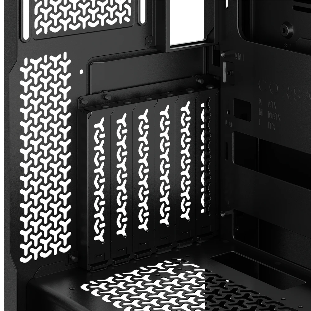 A large main feature product image of EX-DEMO Corsair 3500X RS-R ARGB Mid Tower Case (Black)