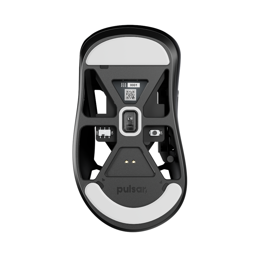 A large main feature product image of EX-DEMO Pulsar Feinmann F01 - 46g Ultra-Lightweight Magnesium Wireless Gaming Mouse (First Edition)