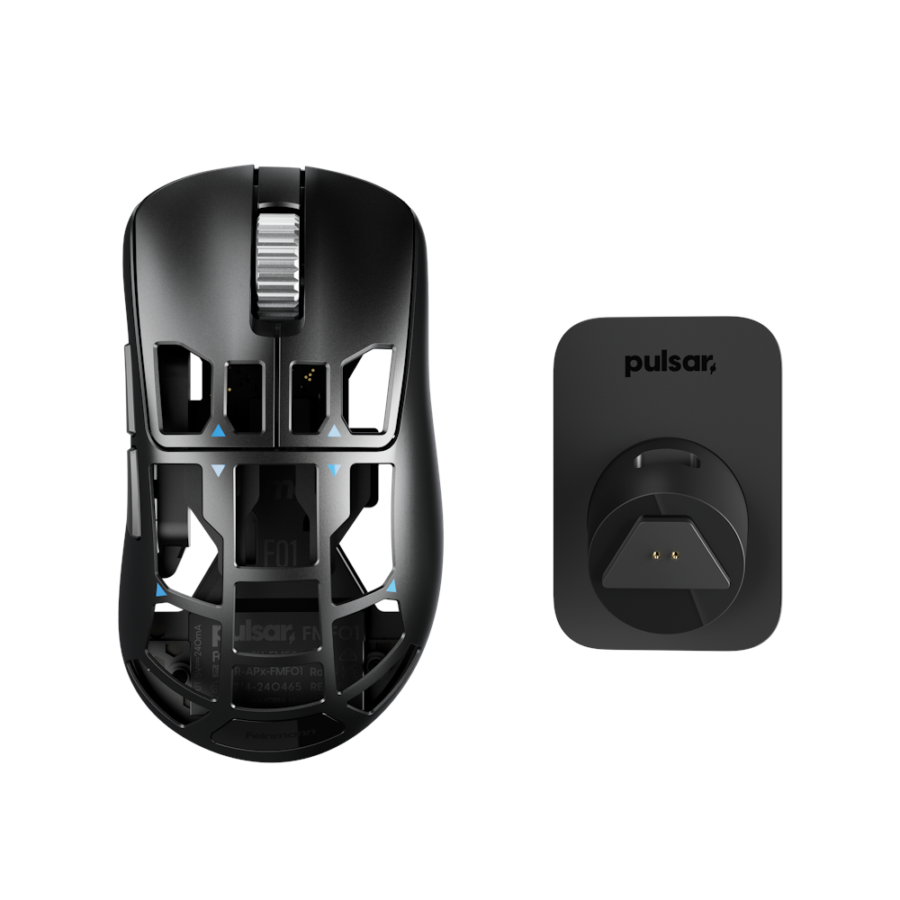 A large main feature product image of EX-DEMO Pulsar Feinmann F01 - 46g Ultra-Lightweight Magnesium Wireless Gaming Mouse (First Edition)