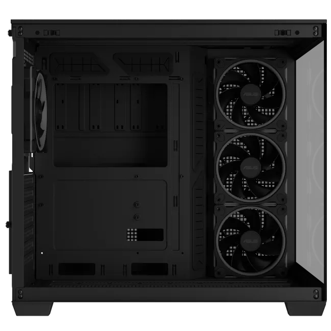 A large main feature product image of ASUS A32 PLUS ATX Case - Black