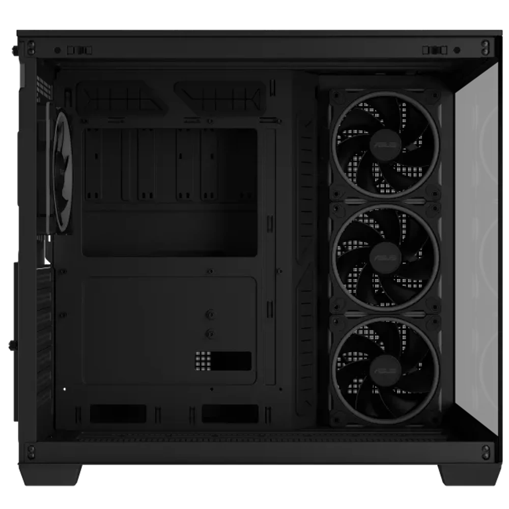 A large main feature product image of ASUS A32 PLUS ATX Case - Black