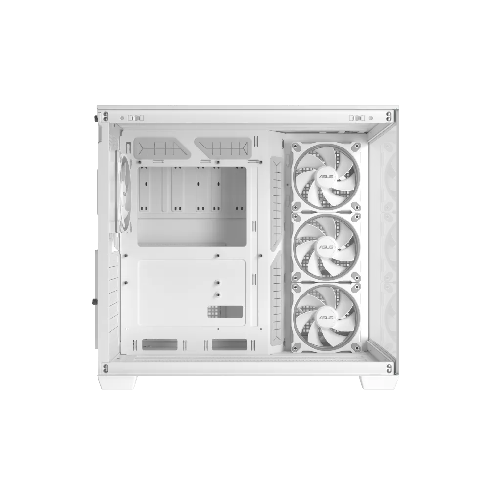 A large main feature product image of ASUS A32 PLUS ATX Case - White