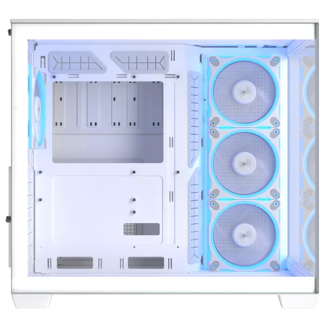 A large main feature product image of ASUS A32 PLUS ATX Case - White